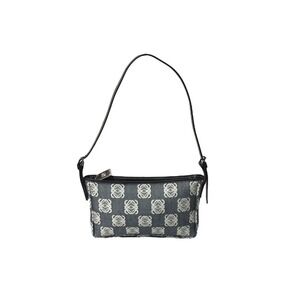 LOEWE Anagram handbag One Shoulder Hobo bag pouch canvas gray